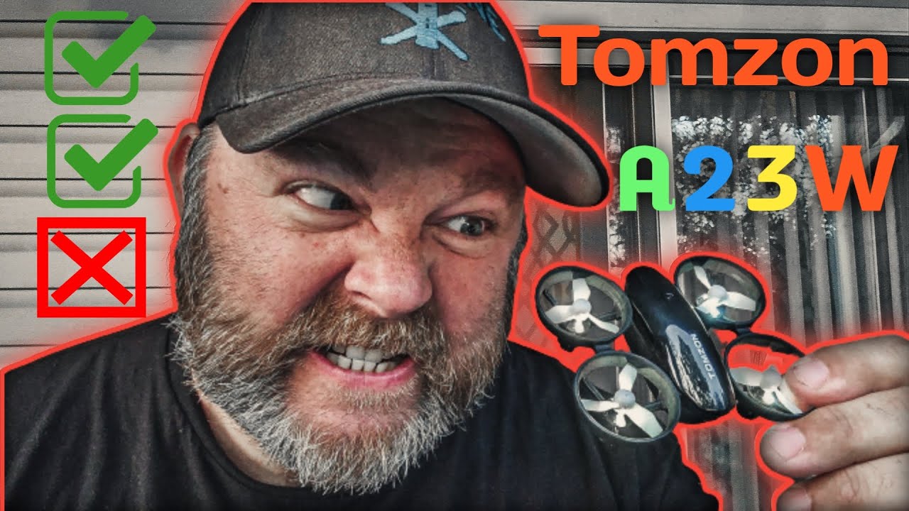 Tomzon A23W LED Whoop Drone Review Almost Checked All My Boxes But Failed Miserably!