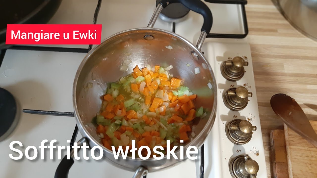 🥘🥕🥕SOFFRITTO WŁOSKIE-PRZEPIS /SOFFRITTO ITALIANO