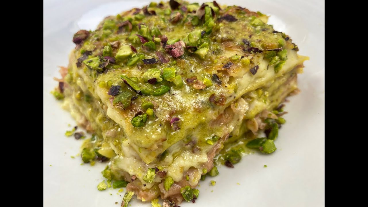 LASAGNA GODURIOSA * PISTACCHI DI BRONTE E MORTAZZA #NOTHEALTHY #CUCINANDOMELAGODO