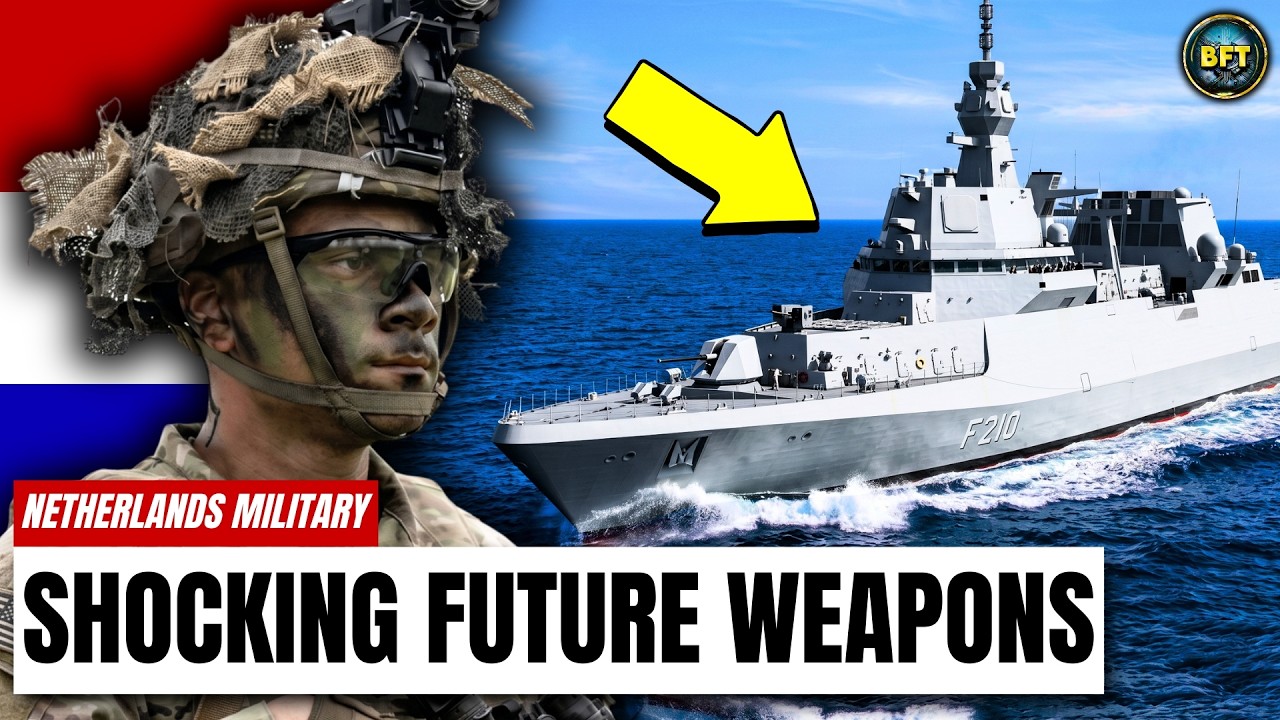 Netherlands - Top 10 Future Weapons of the Netherlands Military!