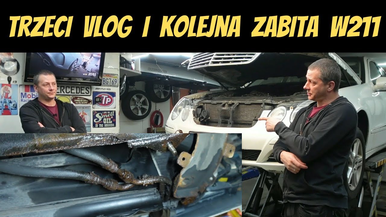 Kolejna zabita E Klasa W211 i Vlog 3