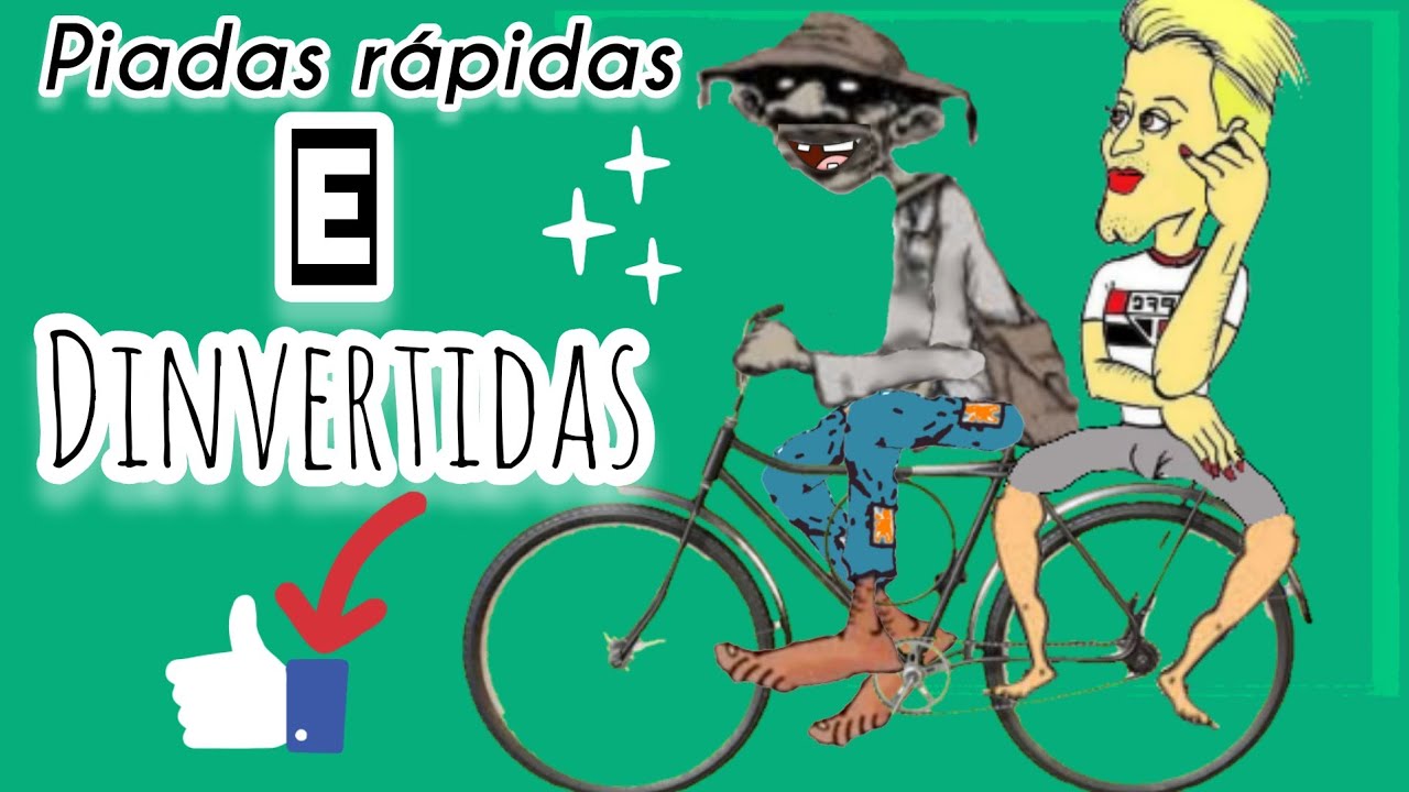 PIADAS RÁPIDAS E DIVERTIDAS
