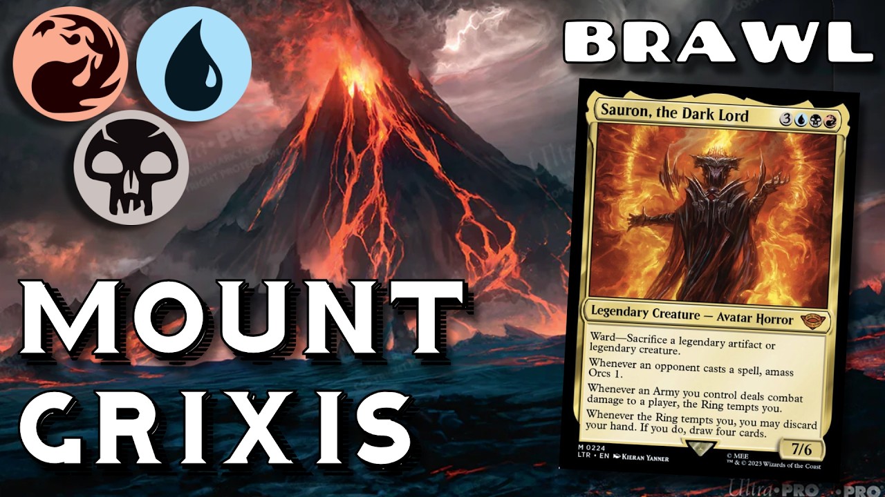 Sauron is GOOD in 2026!! - Sauron, the Dark Lord - Brawl MTG Arena Gameplay