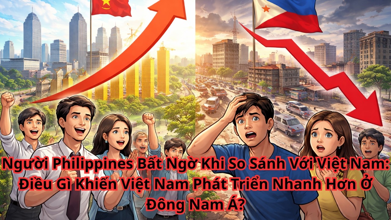 Philippines Bất Ngờ Khi So Sánh Với Việt Nam Điều Gì Khiến Việt Nam Phát Triển  Hơn Ở Đông Nam Á?