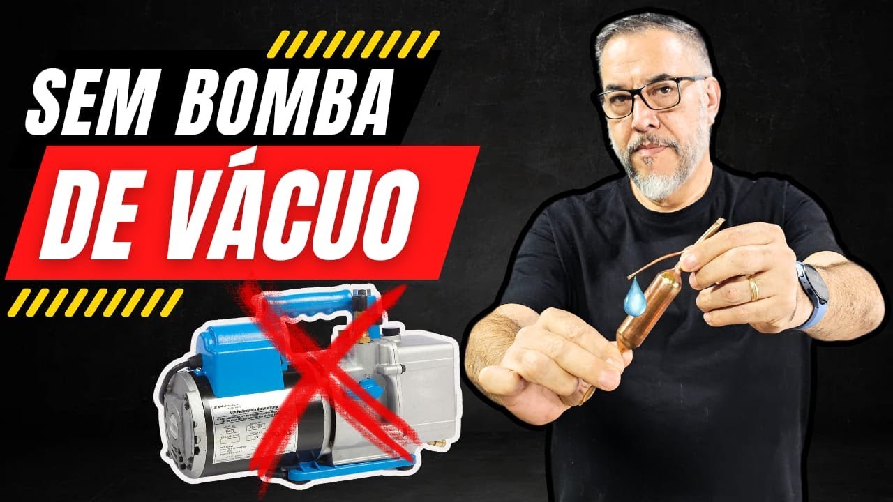 ❄️🔧Vácuo Pelo Rabicho - Quem Precisa de Bomba de Vácuo?