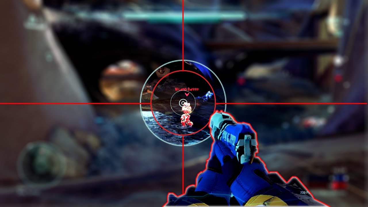Halo 5 - Aim Bot Enabled! (Not Really)
