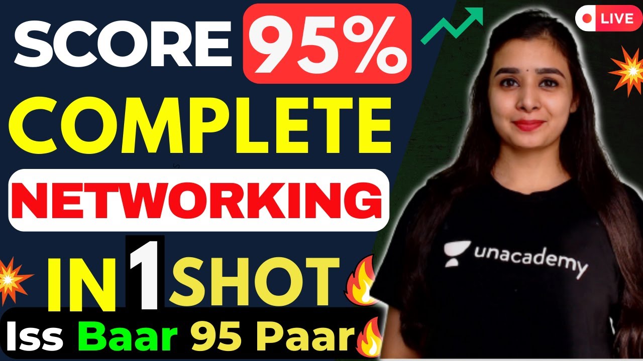 Complete Networking in One Shot 🔥😨 Class 12 Computer Science