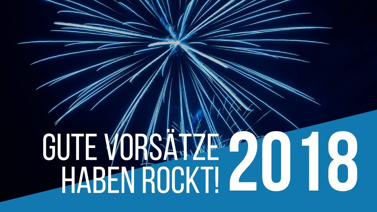 Ankündigung und warum es wichtig ist gute Vorsätze zu haben