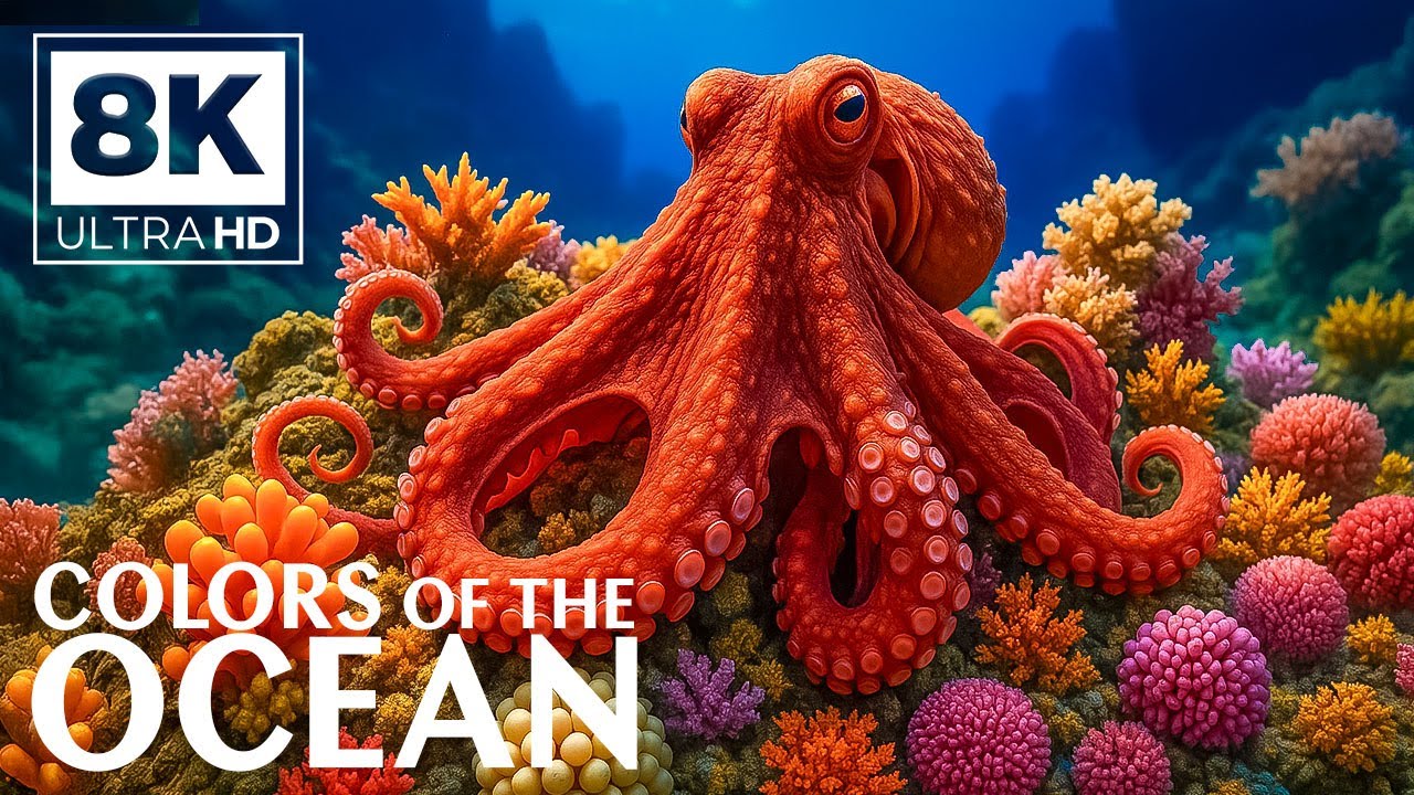 The Best 8K Aquarium 🐠 11 Hours Of Beautiful Coral Reef Fish - Sleep Relax Meditation Music