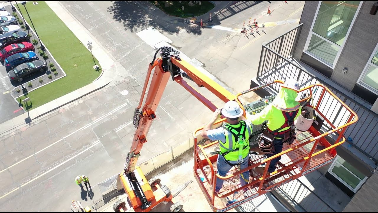 How High?  120 feet in the air
