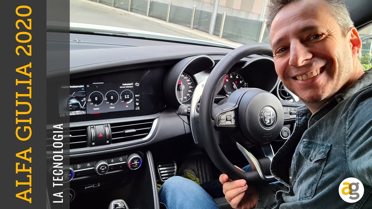 Alfa Romeo GIULIA my 2020 FINALMENTE TECH! PLAY da GALAXY s20 ULTRA