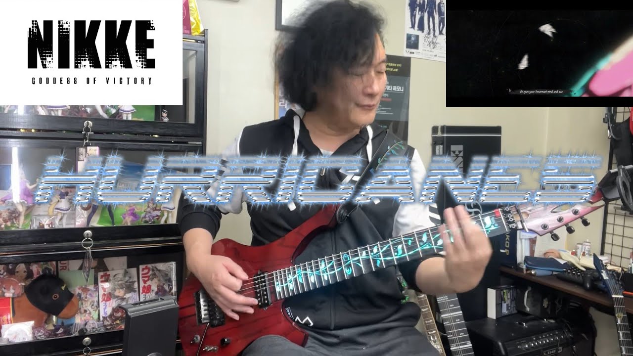 [Goddess of Victory: Nikke] 「Hurricanes」  Guitar Cover #승리의여신 #니케 #勝利の女神ニケ　 #NIKKE #NIKKEmusic