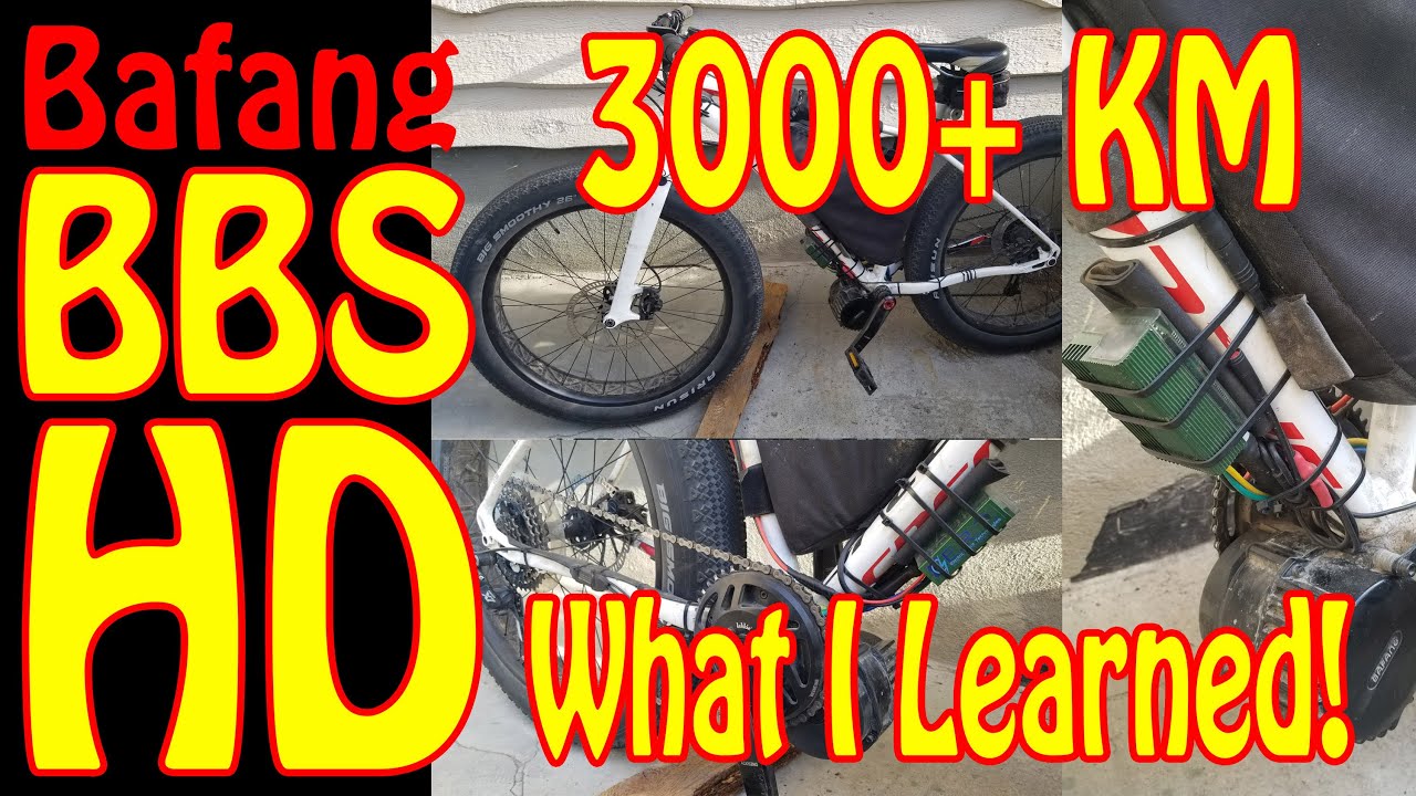 Bafang BBSHD (ASI BAC800) on Specialized Fatboy - 3000km What I have learned!