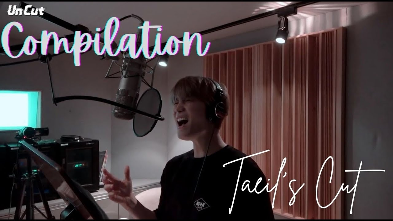 Compilation of NCT Un Cut Recording Behind The Scenes (Taeil Cut)