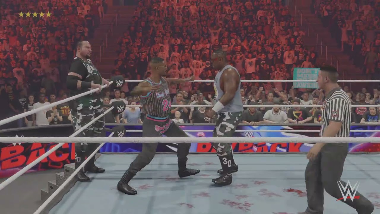 Dudleys 🆚 street Profits Tag Team Championship Part 2