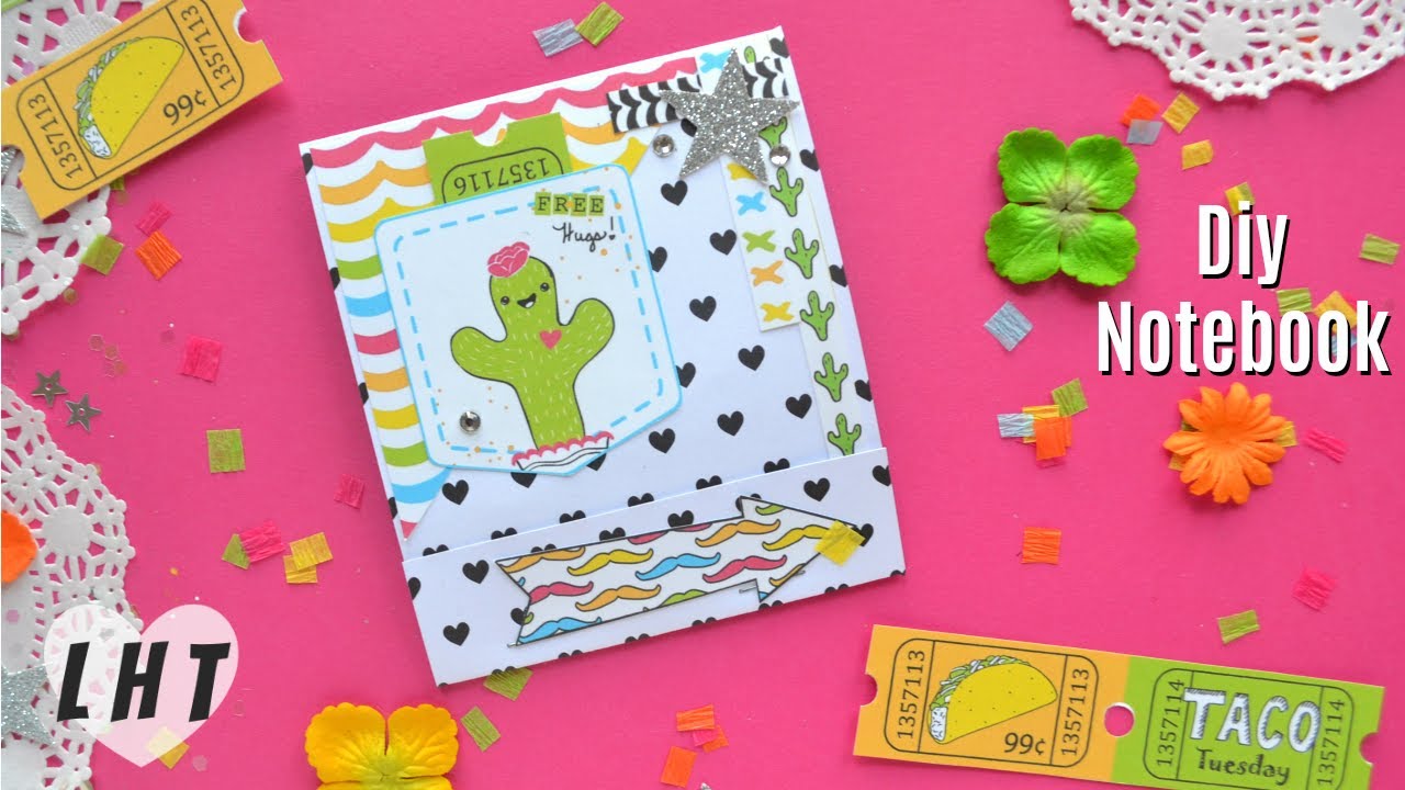 Diy Notebook - Matchbook Tutorial - Little Hot Tamale Taco Tuesday Collection - Build Your Stash