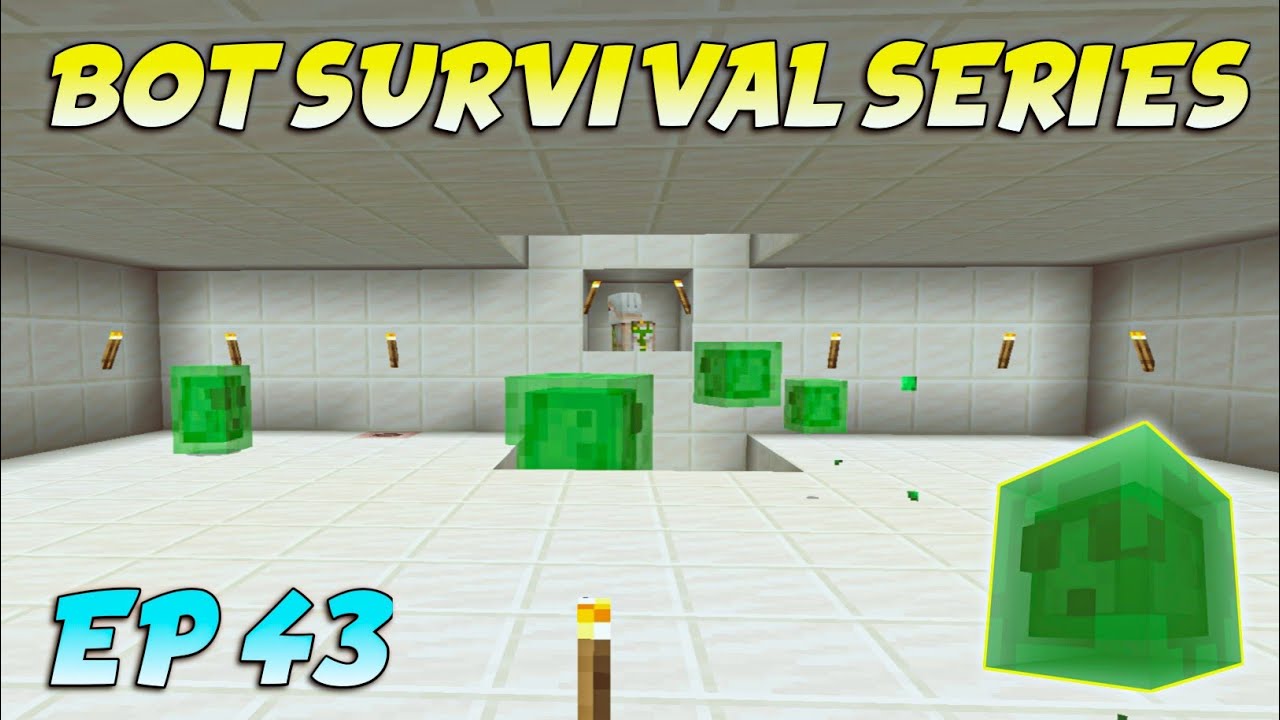 I Made The Best & Easiest Slime Farm In Slime Chunk 🟩| BOT Survival Series Episode 43
