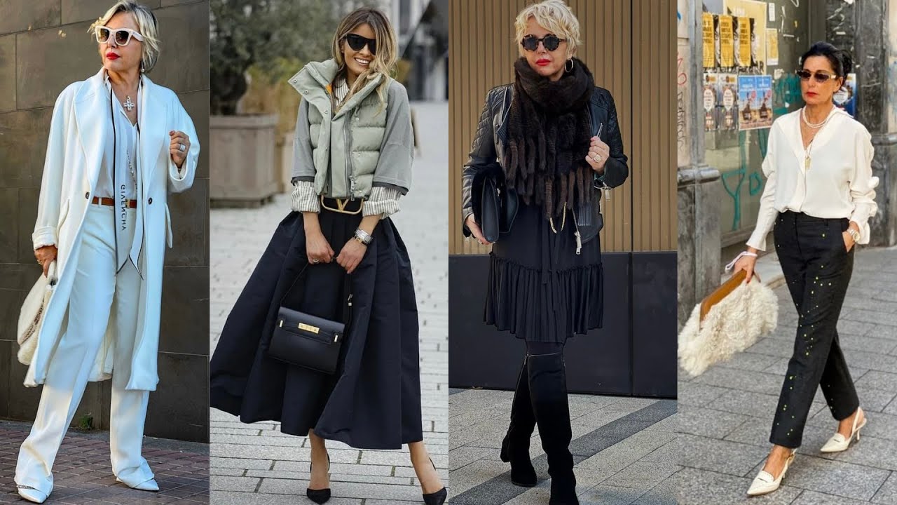 Elegant walking outfits Spring 2022. Easy ways to become more elegant.
