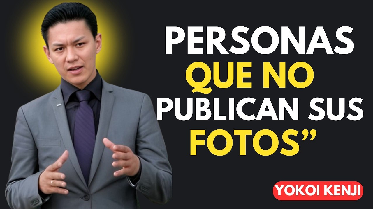 PSICOLOGÍA de las PERSONAS que NO PUBLICAN sus FOTOS en REDES SOCIALES — Yokoi Kenji