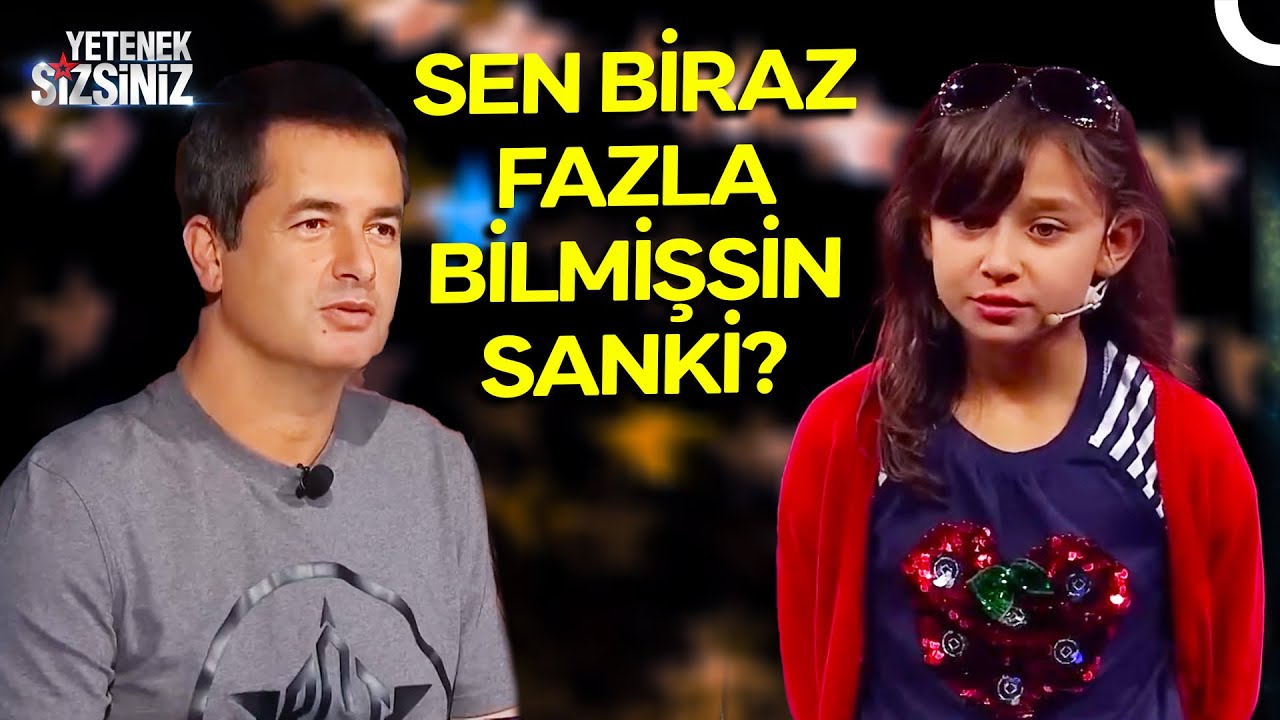Acun, Minik Elif'e Tepki Gösterdi | Yetenek Sizsiniz