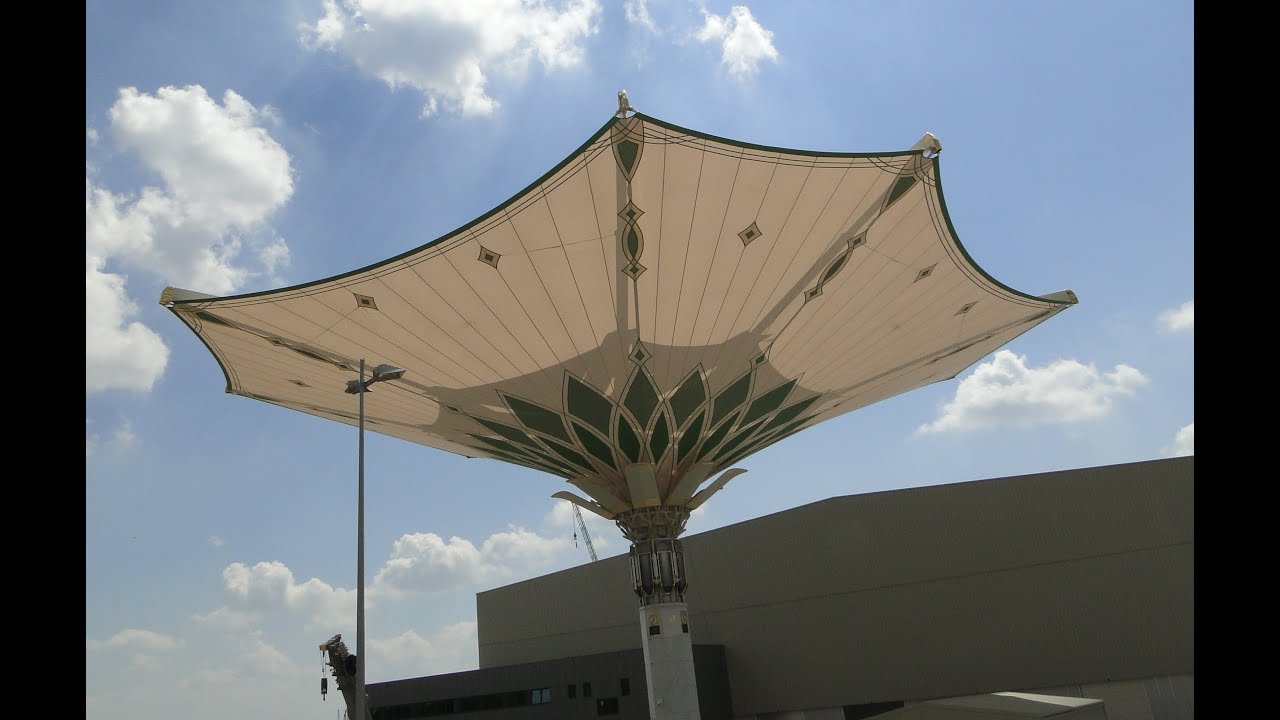 LIEBHERR - 600 To. - Sonnenschirm für Mekka - Umbrella for Mecca - مظلة لمكة المكرمة