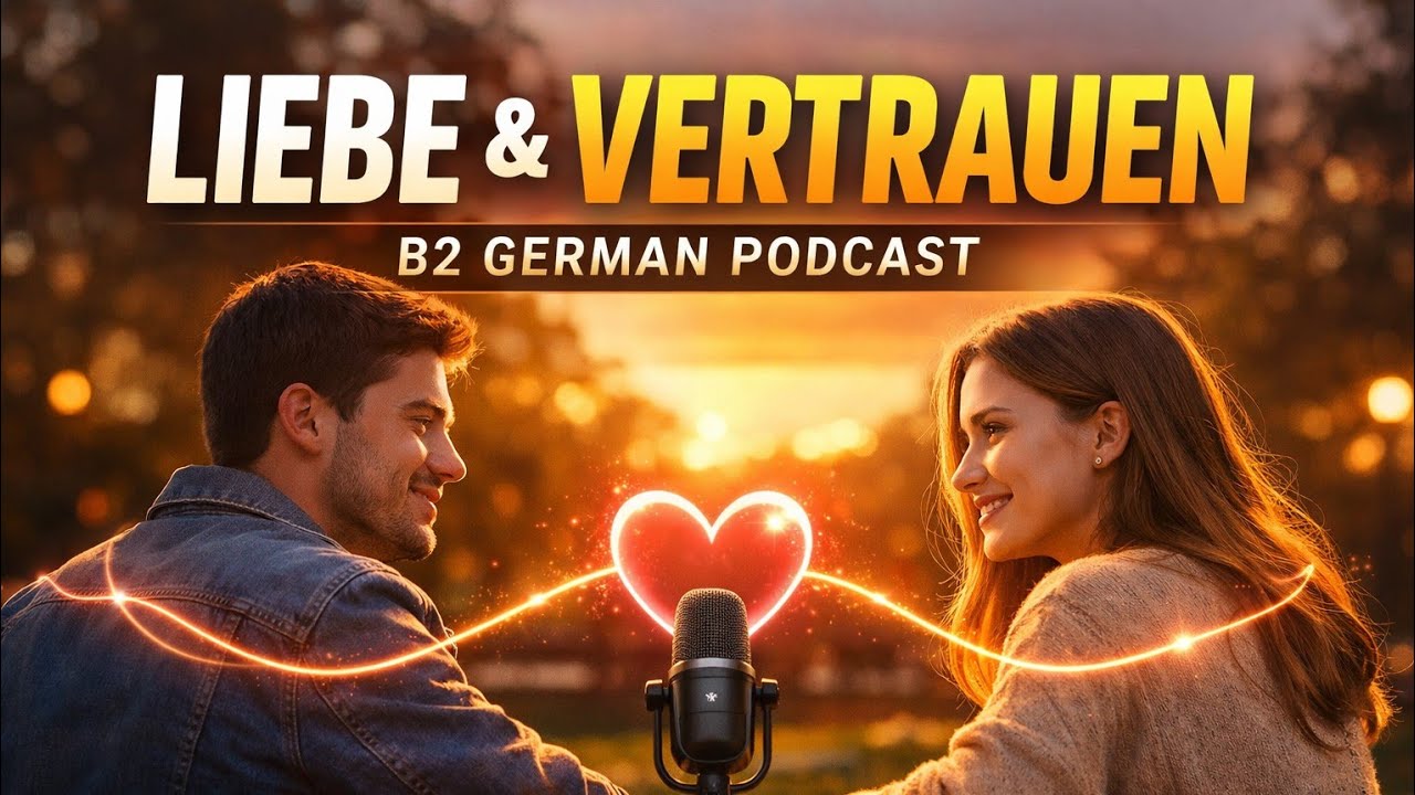 Ehrlicher Podcast über Liebe & Vertrauen (B2 Deutsch)