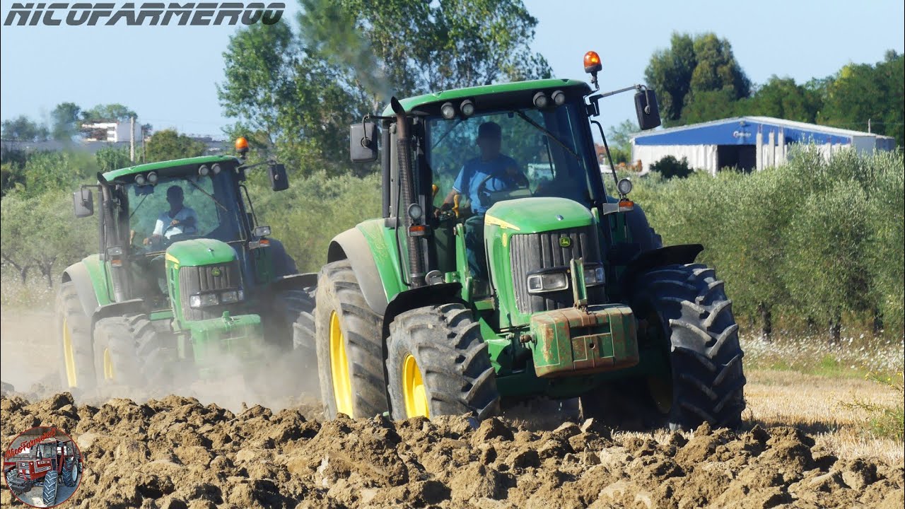 ARATURA IN COPPIA | JOHN DEERE 6920S + 6930 | NARDI TRIVOMERE + NARDI BIVOMERE | TEAM STIVALE