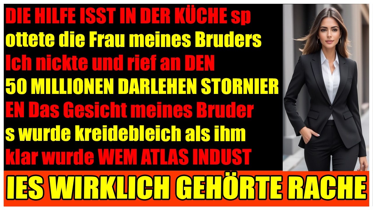 Bei der Hochzeit meines Bruders saß ich in der Küche  dann kündigte ich den Vertrag
