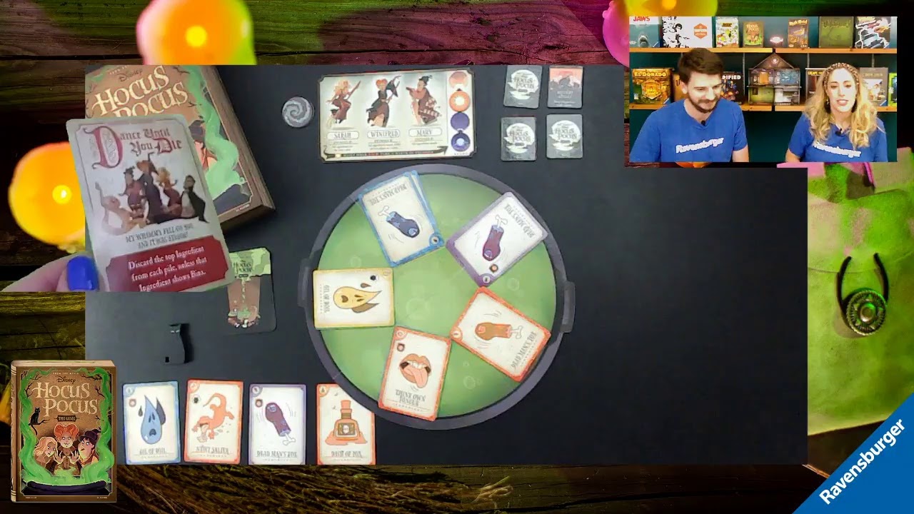 Learn to play Disney Hocus Pocus: The Game