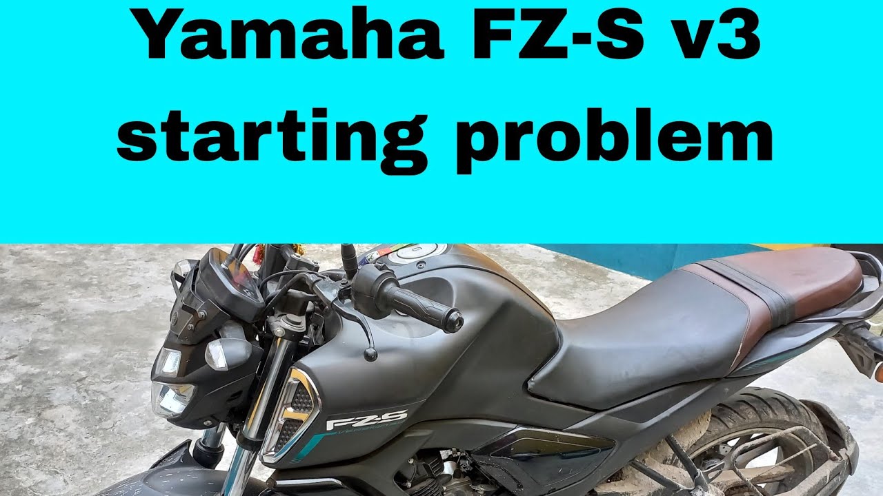 Yamaha FZ-S v3 starting problem solveb | lean angle sensor problem | Pankaj motorcycels