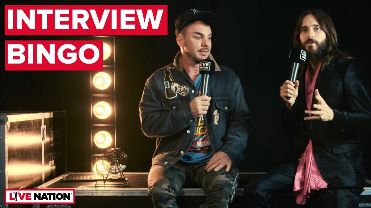Thirty Seconds To Mars - Interview Bingo