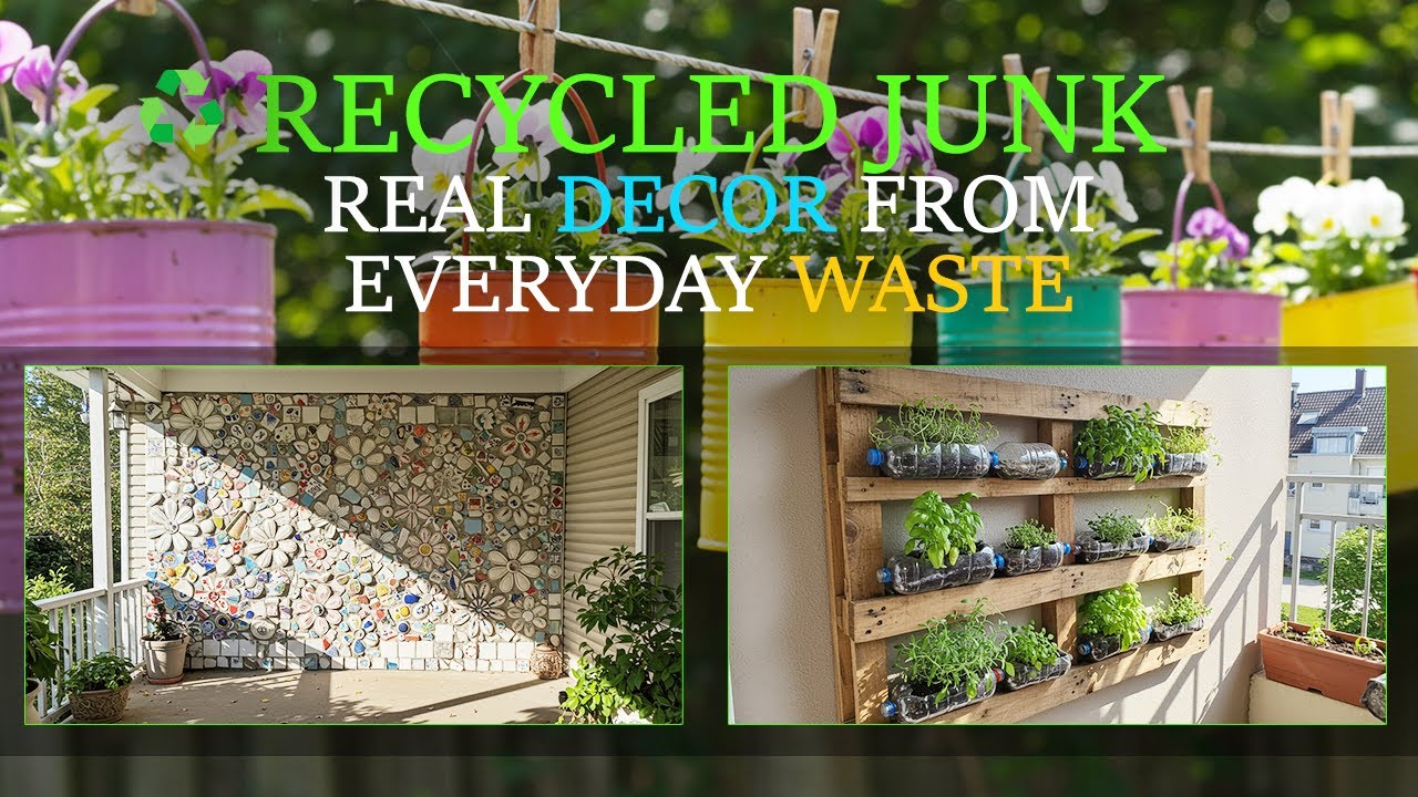 9+ GENIUS Recycled Decor Ideas To REVITALIZE Your Home Decor