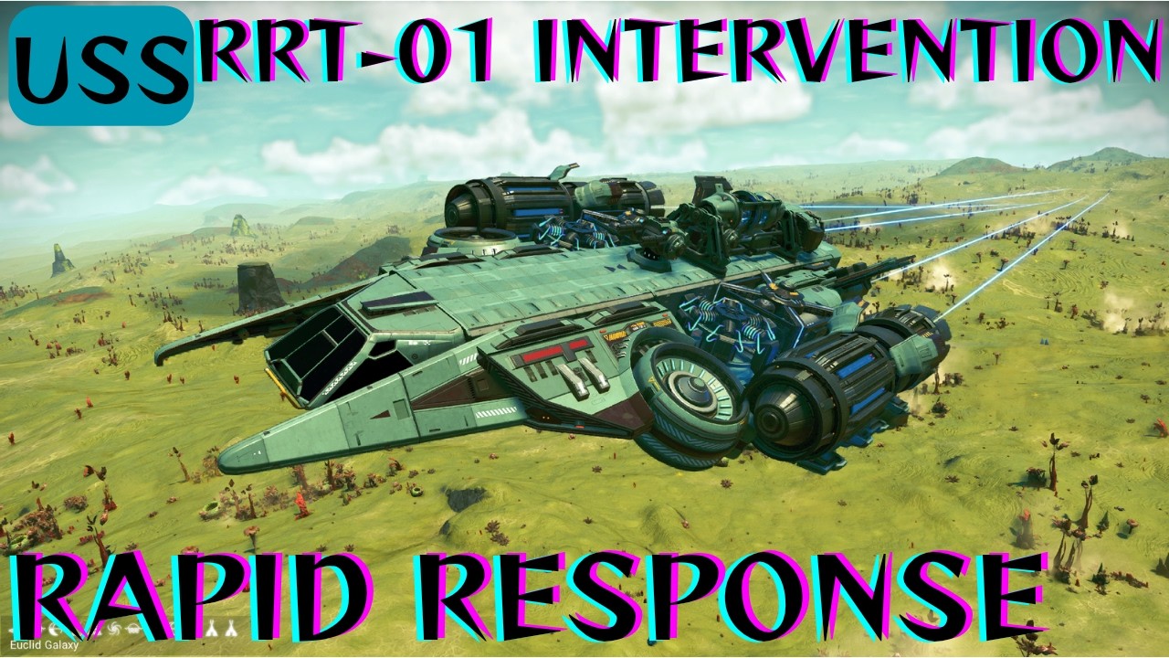 USS RRT-01 INTERVENTION | Rapid Response Corvette Build in NMS
