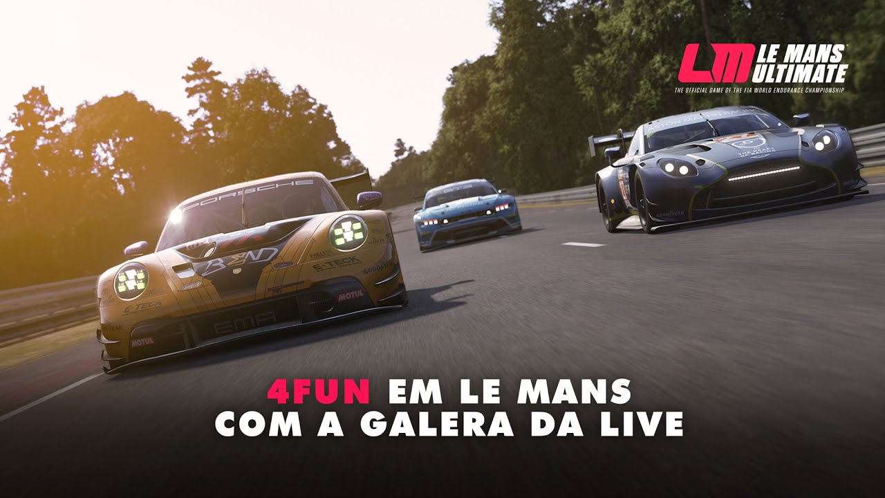 Corrida em Le Mans com a galera da live - Le Mans Ultimate