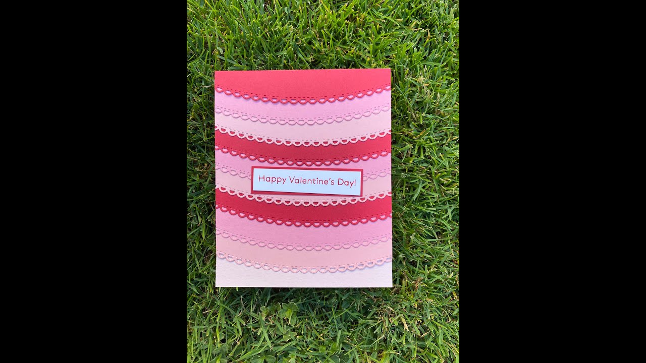 DIY Border Die Card - No Experience Needed