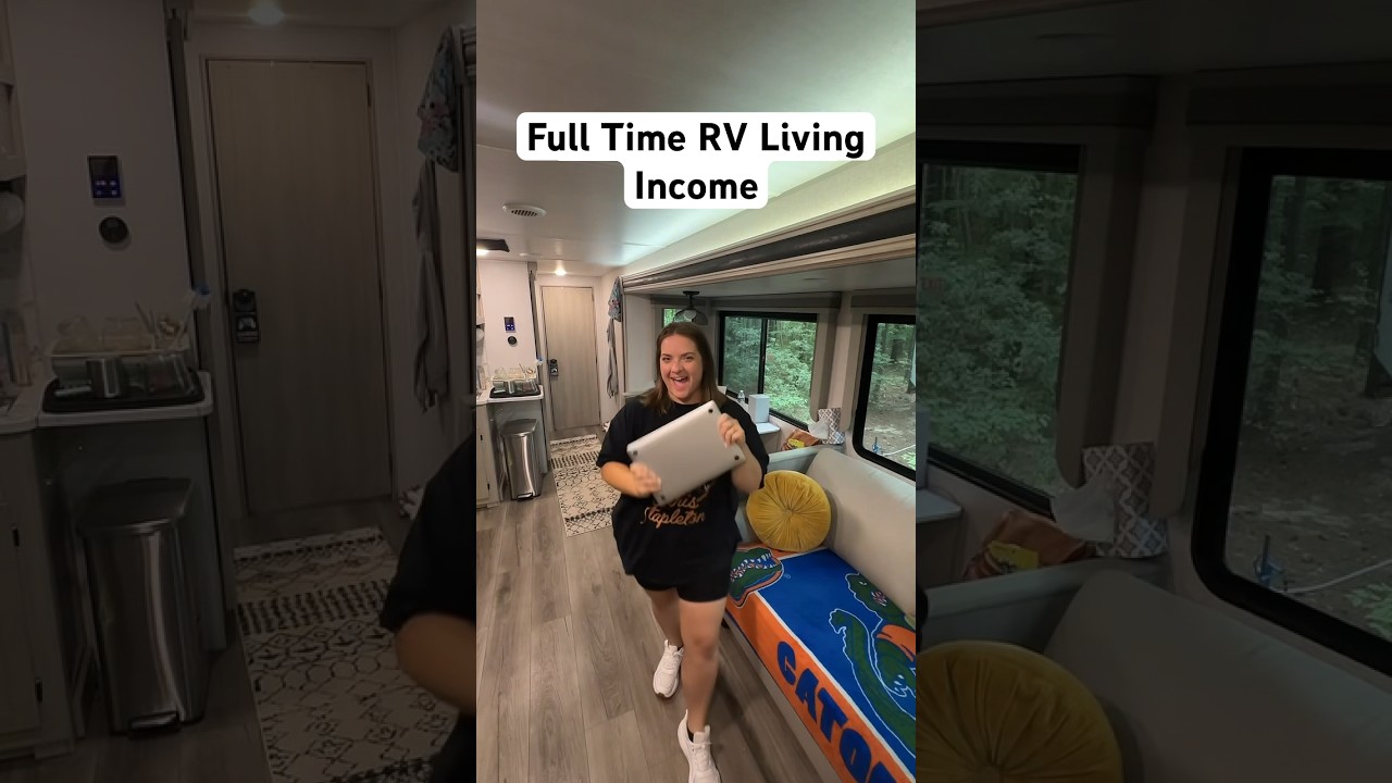Full Time RV Living Income ✨ #rvlife #rvlifestyle #fulltimerv #rv #rvliving #remotework