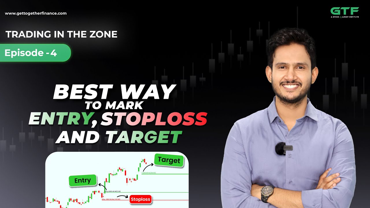 Best way to mark Entry, Stoploss and Target | Trading in the Zone | Episode: 4