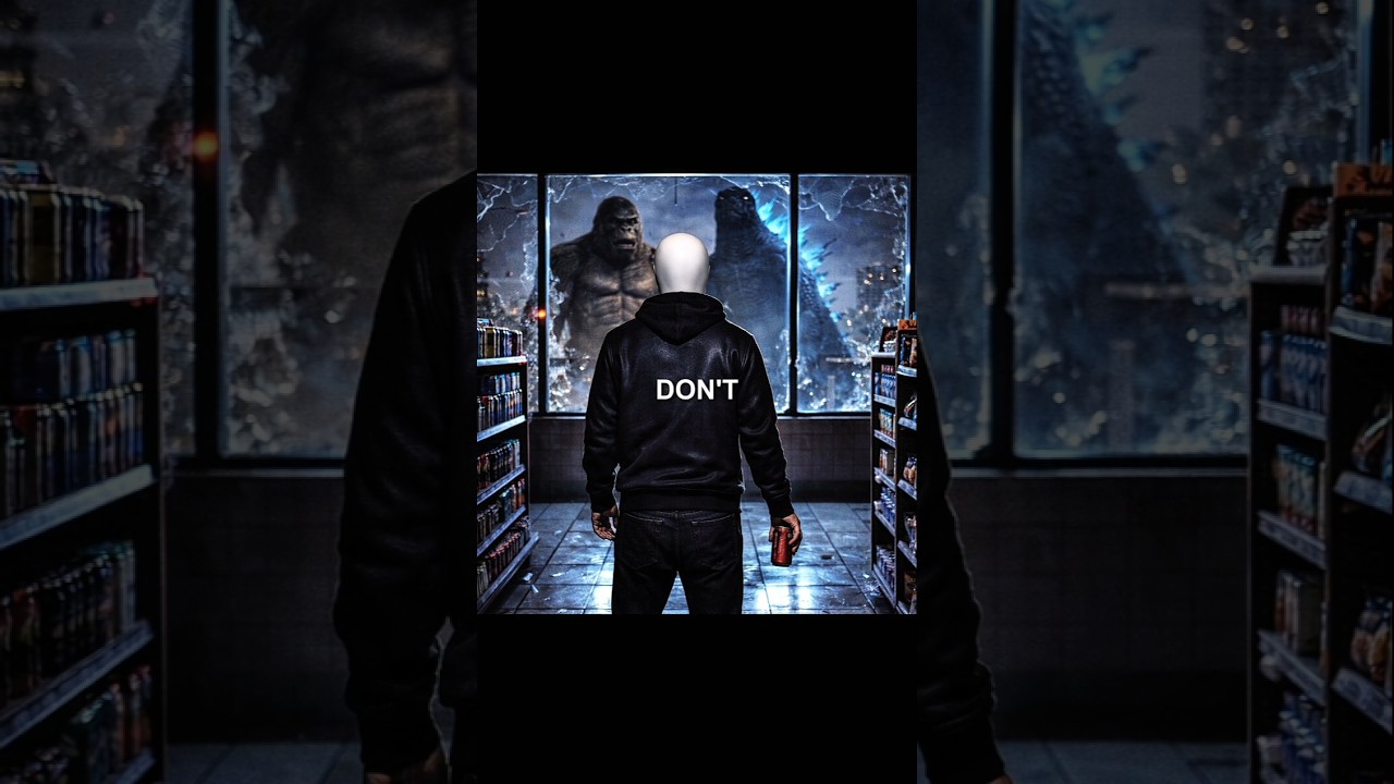 Kong and Godzilla Notice You, It&rsquo;s Already Too Late #scary #shorts #creepy