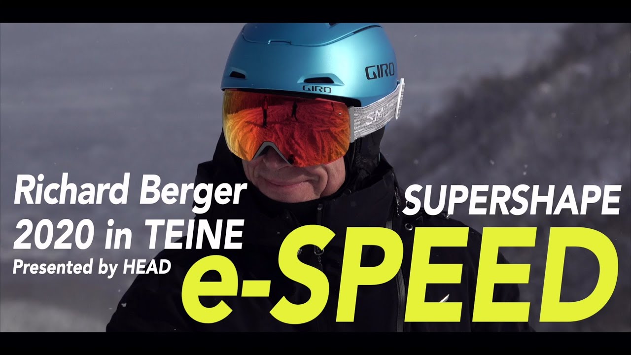 リッチーベルガー Supershape e-Speed スキー動画2020 with MIZUNO。 Richard Berger riding with Supershape e-Speed