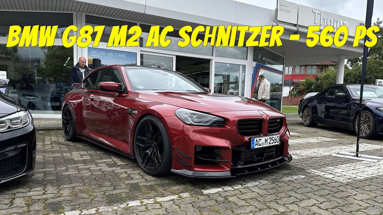 BMW G87 M2 AC Schnitzer Fire Red - Sound - 560 PS Autohaus Thoma
