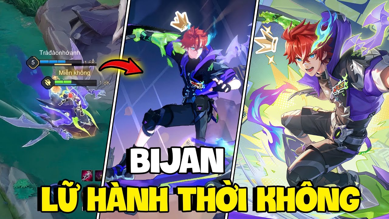 VUX TEST SKIN MỚI BIJAN LỮ HÀNH THỜI KHÔNG VÀ CÁI KẾT GẶP TÍNH NĂNG CỰC ẢO