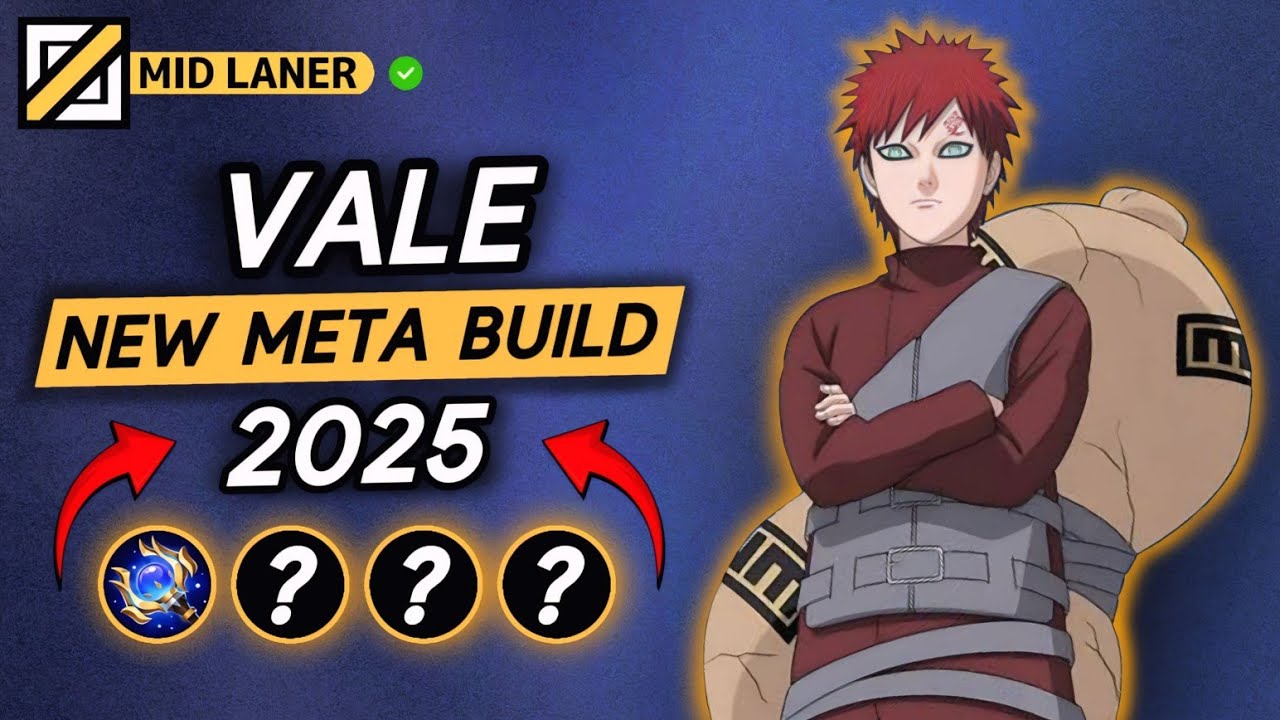 Новая сборка, эмблема и лучшие контрмеры для Vale 2025 | Mobile Legends
