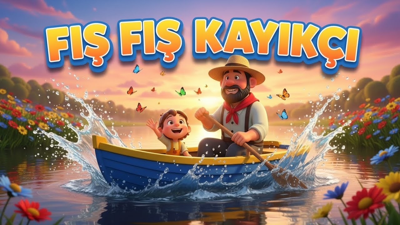 Fış Fış Kayıkçı🚣‍♂️ | Çocuk Şarkıları 🎵