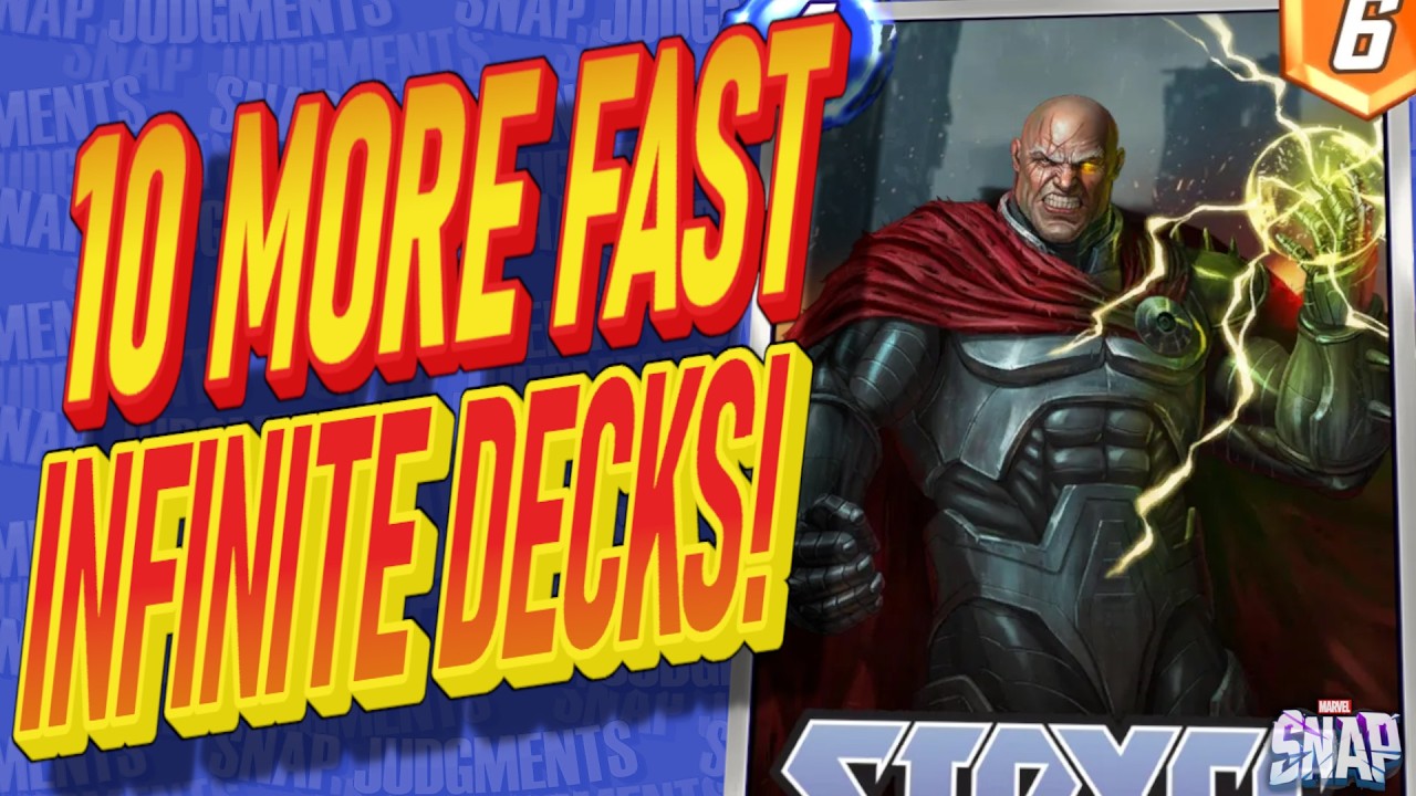 10 More AWESOME Decks for FAST Infinite! Marvel Snap