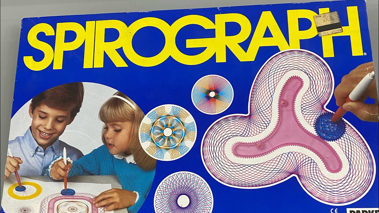 Spirograph (1986)….unboxing & gameplay