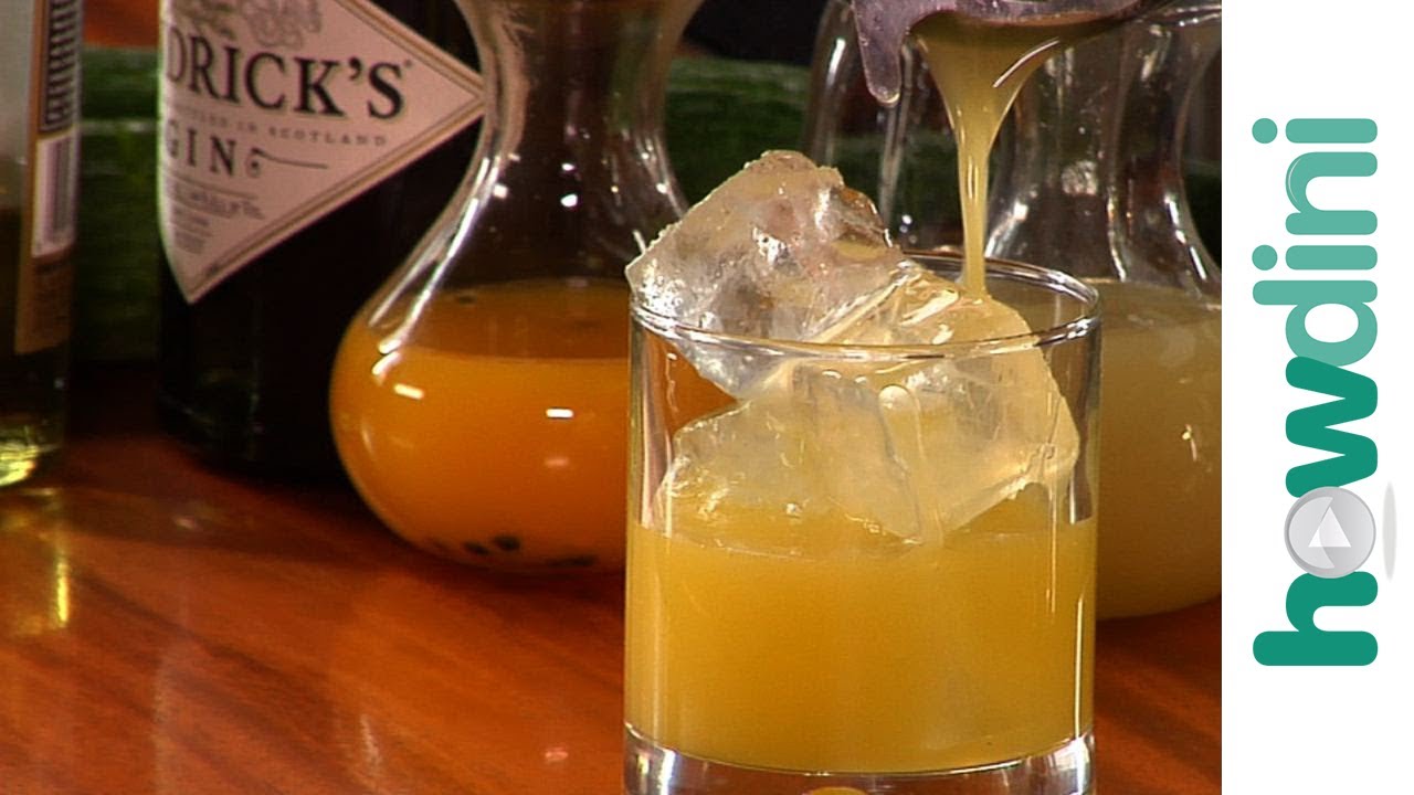 How to make the Maracuja Mosquito cocktail