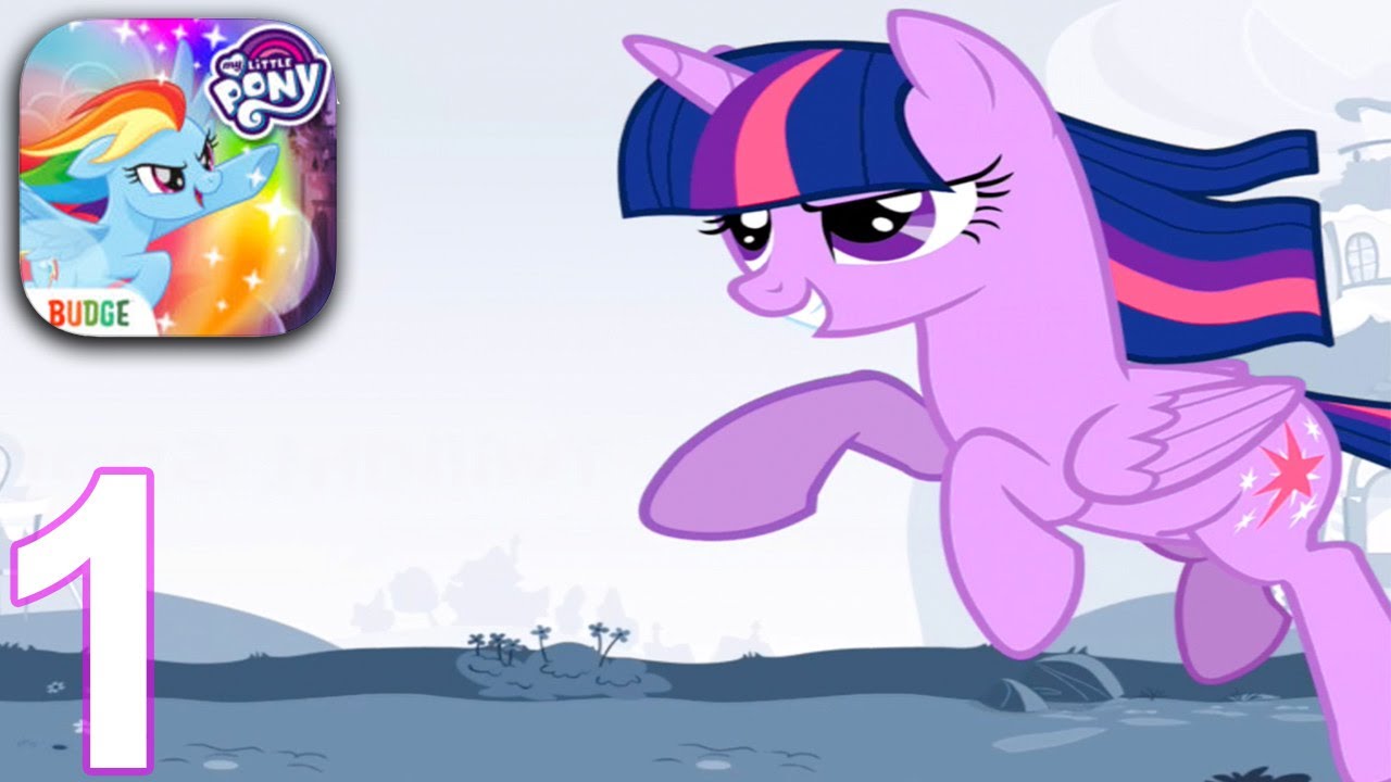 MY LITTLE PONY Rainbow Runners Walkthrough Gameplay Part 1 - Twilight Sparkles (iOS Android)