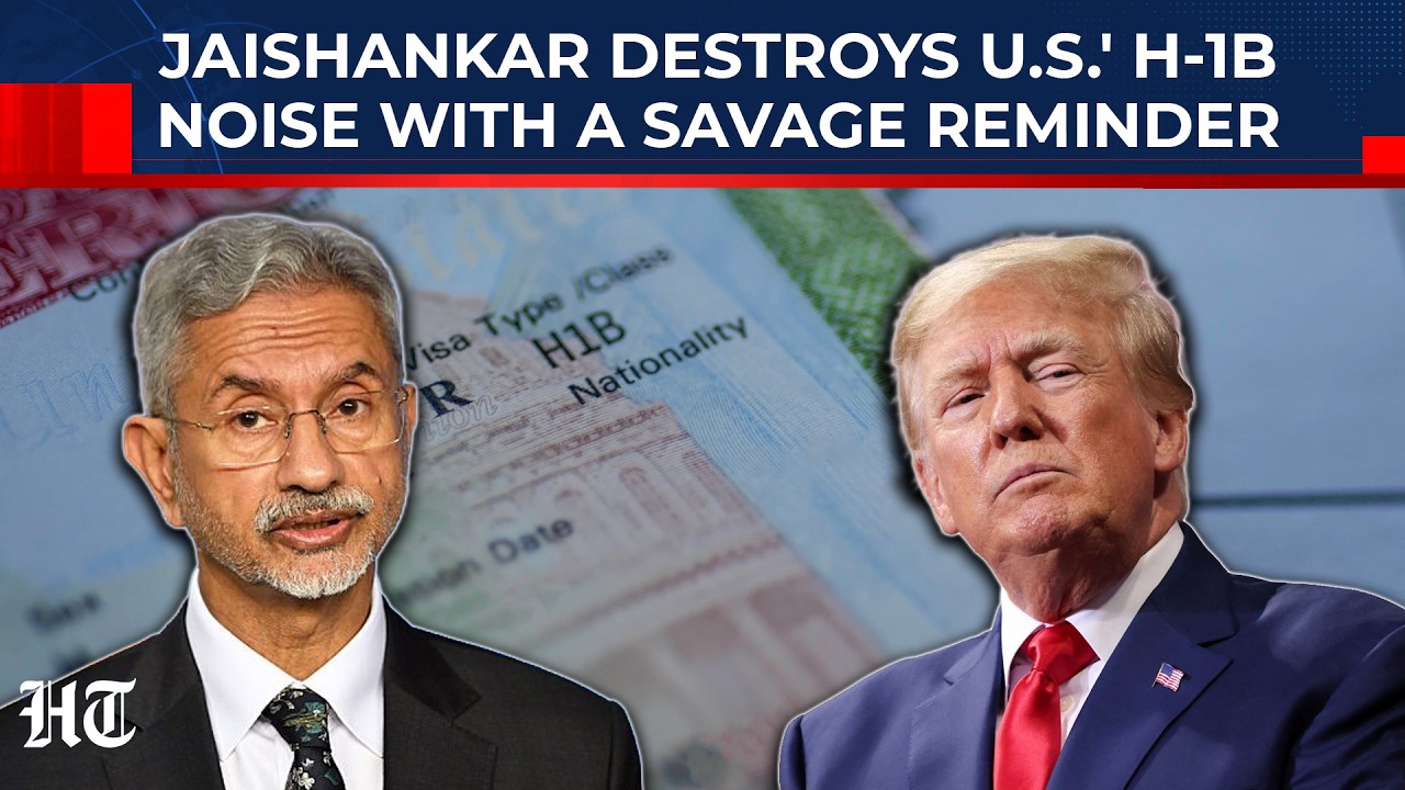 Джайшанкар критикует двойные стандарты администрации Трампа в отношении виз H1B и заявляет: &laquo;Они ...