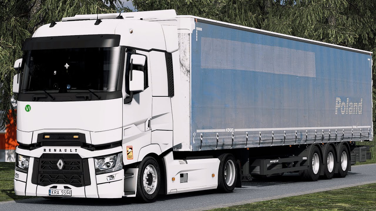 ETS2 | Realistic Driving | Renault Range T | ProMods | PNG + JBX | 1.53