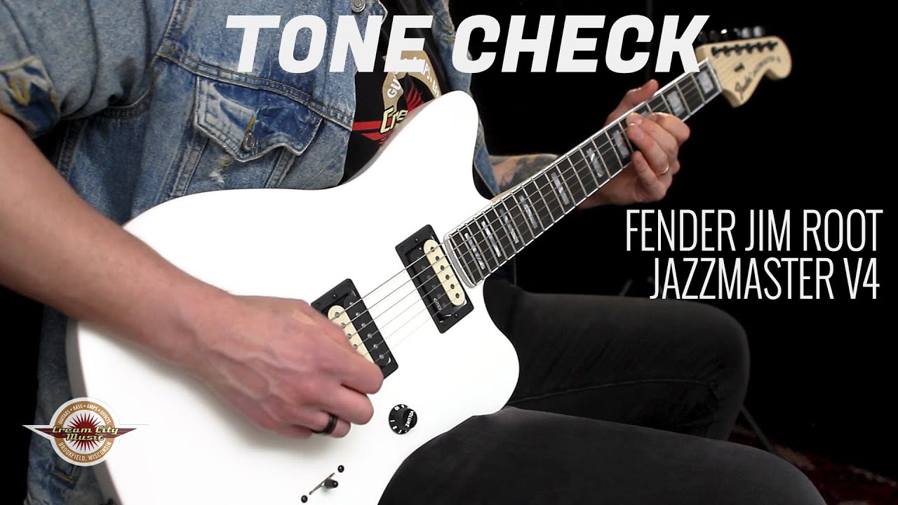 TONE CHECK: Fender Jim Root Jazzmaster Demo | No Talking